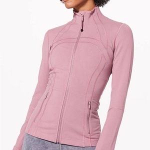 Lululemon pink define jacket size 4